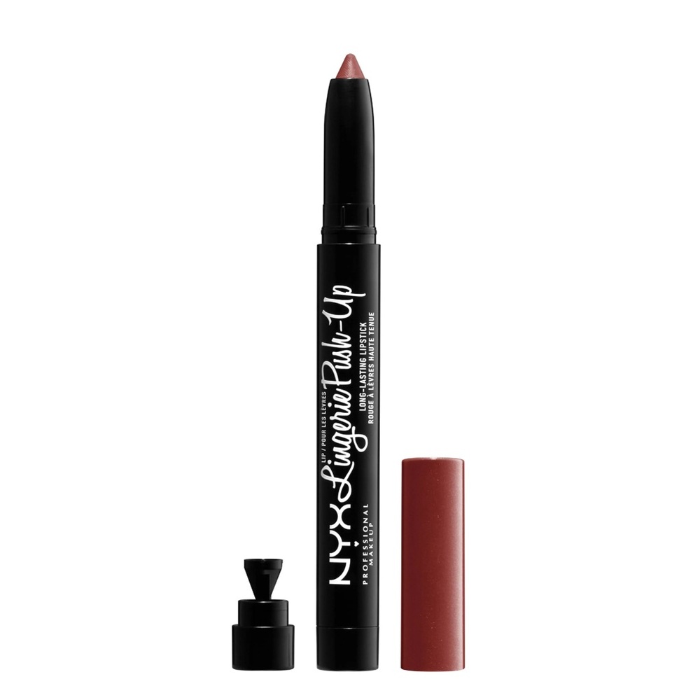 NYX Lingerie Push-Up Lipstick - Rich Brown
